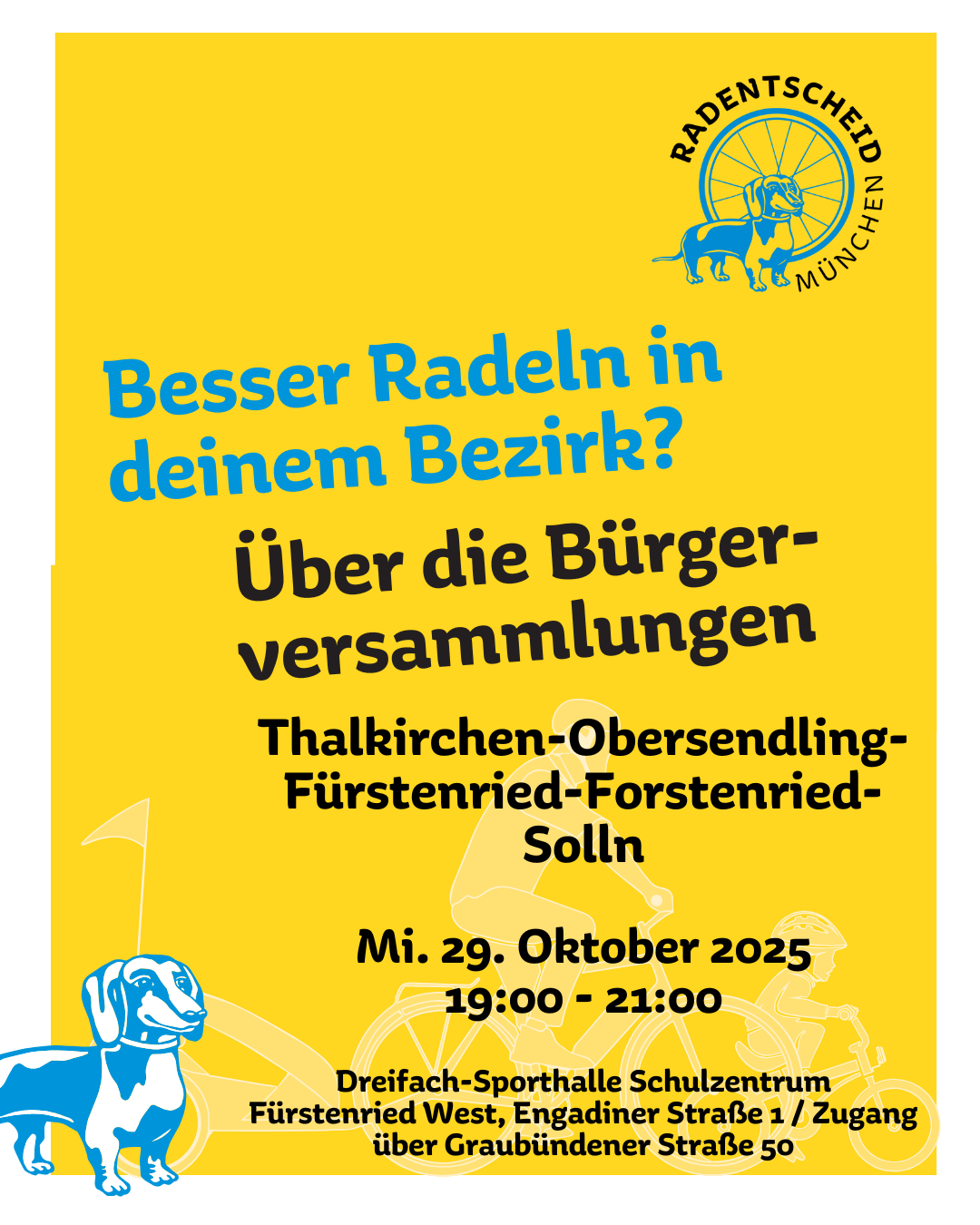 Mach mit! Bürgerversammlung 2025 BA 19 Thalkirchen-Obersendling-Forstenried-Fürstenried-Solln