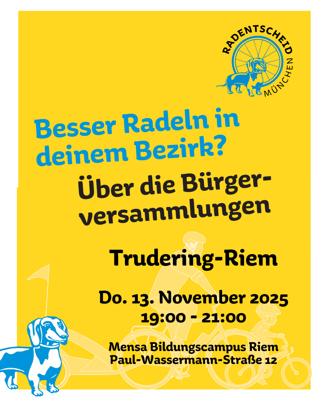 Beteilige Dich! BA 15 Trudering-Riem Bürgerversammlung 2025