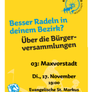 Hingehen und abstimmen! Bürgerversammlung 2026 BA 03 Maxvorstadt