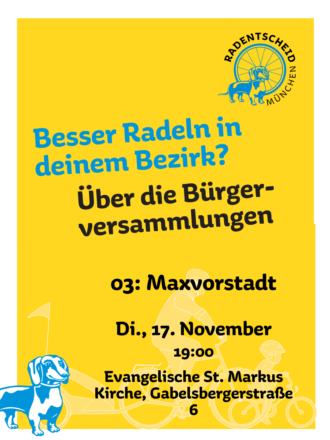Hingehen und abstimmen! Bürgerversammlung 2026 BA 03 Maxvorstadt