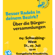 Deine Stimme zählt! Bürgerversammlung 2026 BA 04 Schwabing-West