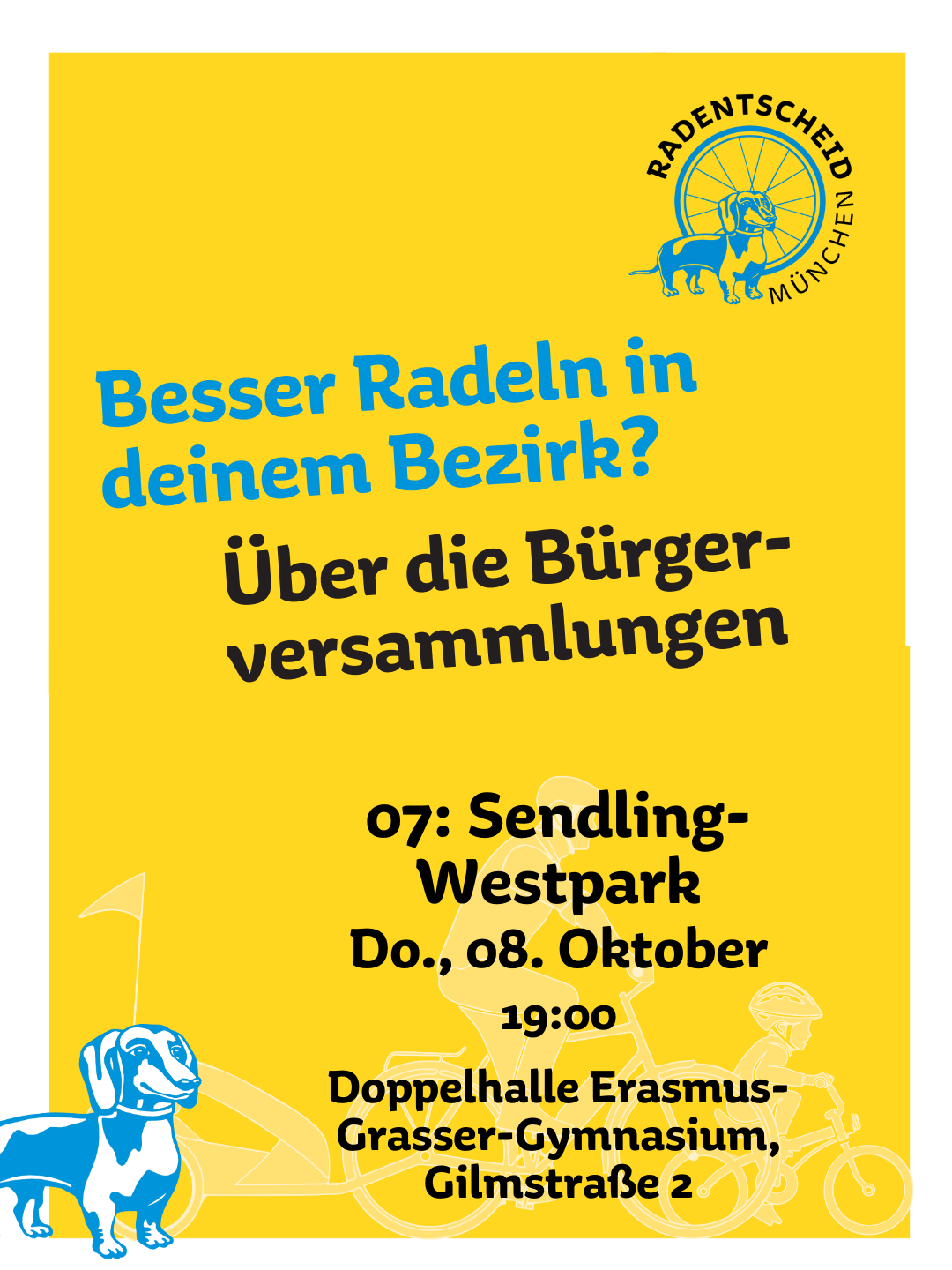 Hingehen und abstimmen! Bürgerversammlung 2026 BA 07 Sendling-Westpark