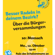 Beteilige Dich! Bürgerversammlung 2026 BA 10 Moosach