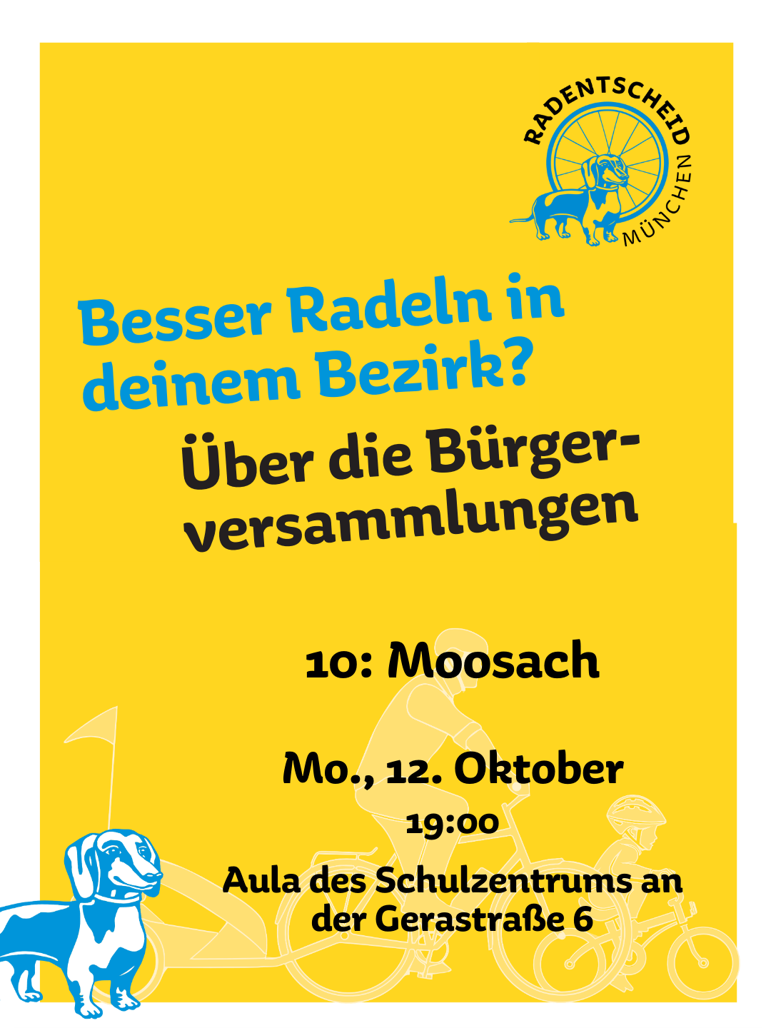 Beteilige Dich! Bürgerversammlung 2026 BA 10 Moosach