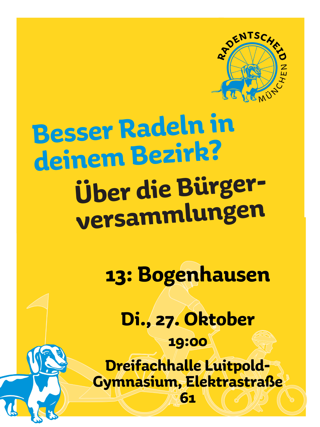Hingehen und abstimmen! Bürgerversammlung 2026 BA 13, Bogenhausen