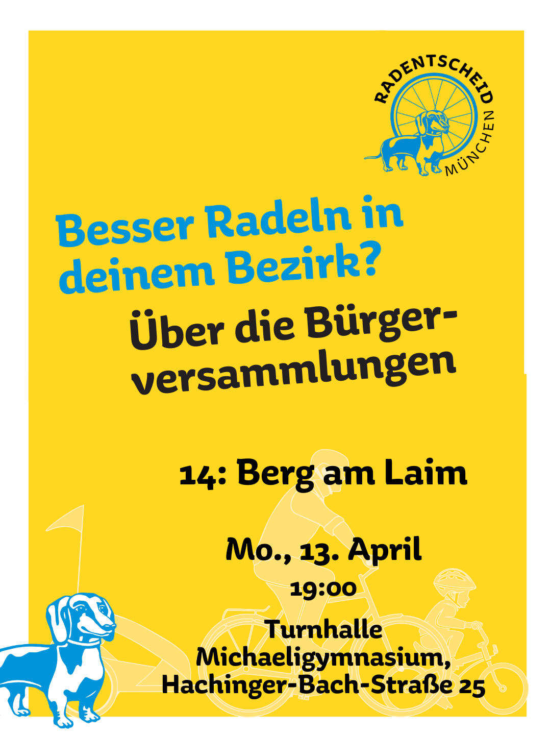 Bürgerversammlung 2026 BA 14 Berg am Laim