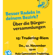 Beteilige Dich! BA 15 Trudering-Riem Bürgerversammlung 2026