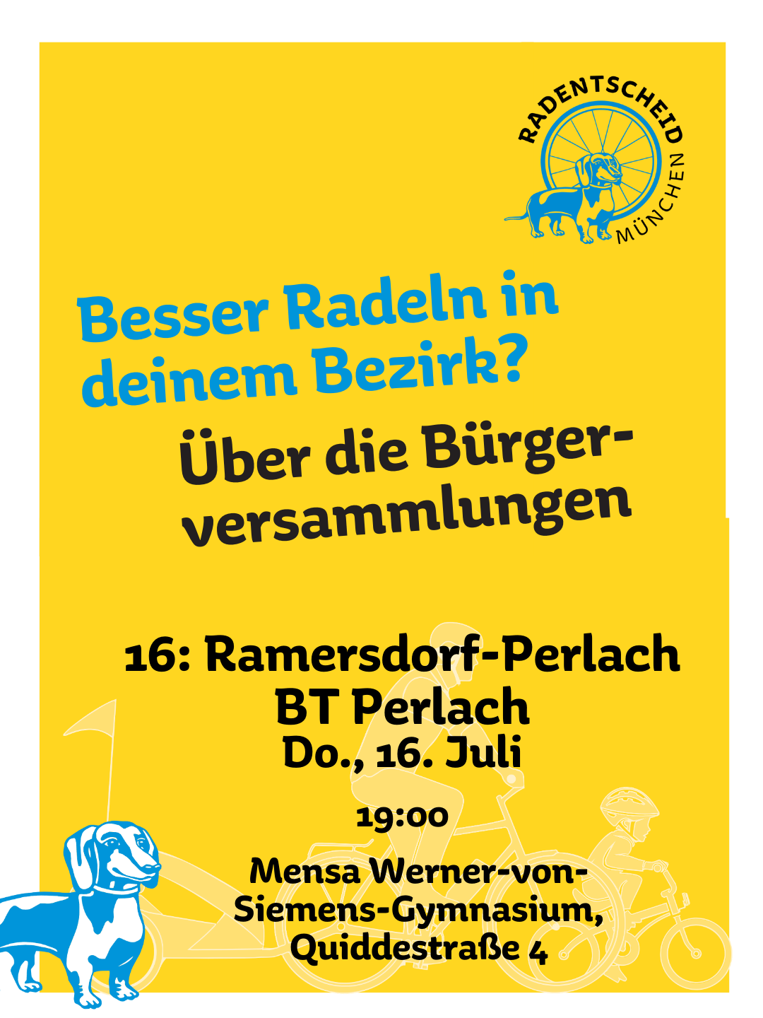 Bürgerversammlung 2026 BA 16 Ramersdorf Perlach Bezirksteil Perlach