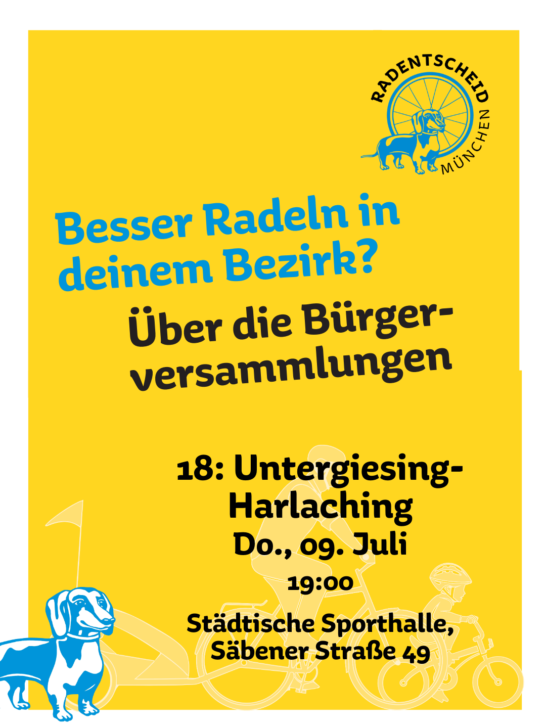 Nutze Deine Stimme! BA 18 Untergiesing-Harlaching Bürgerversammlung 2026