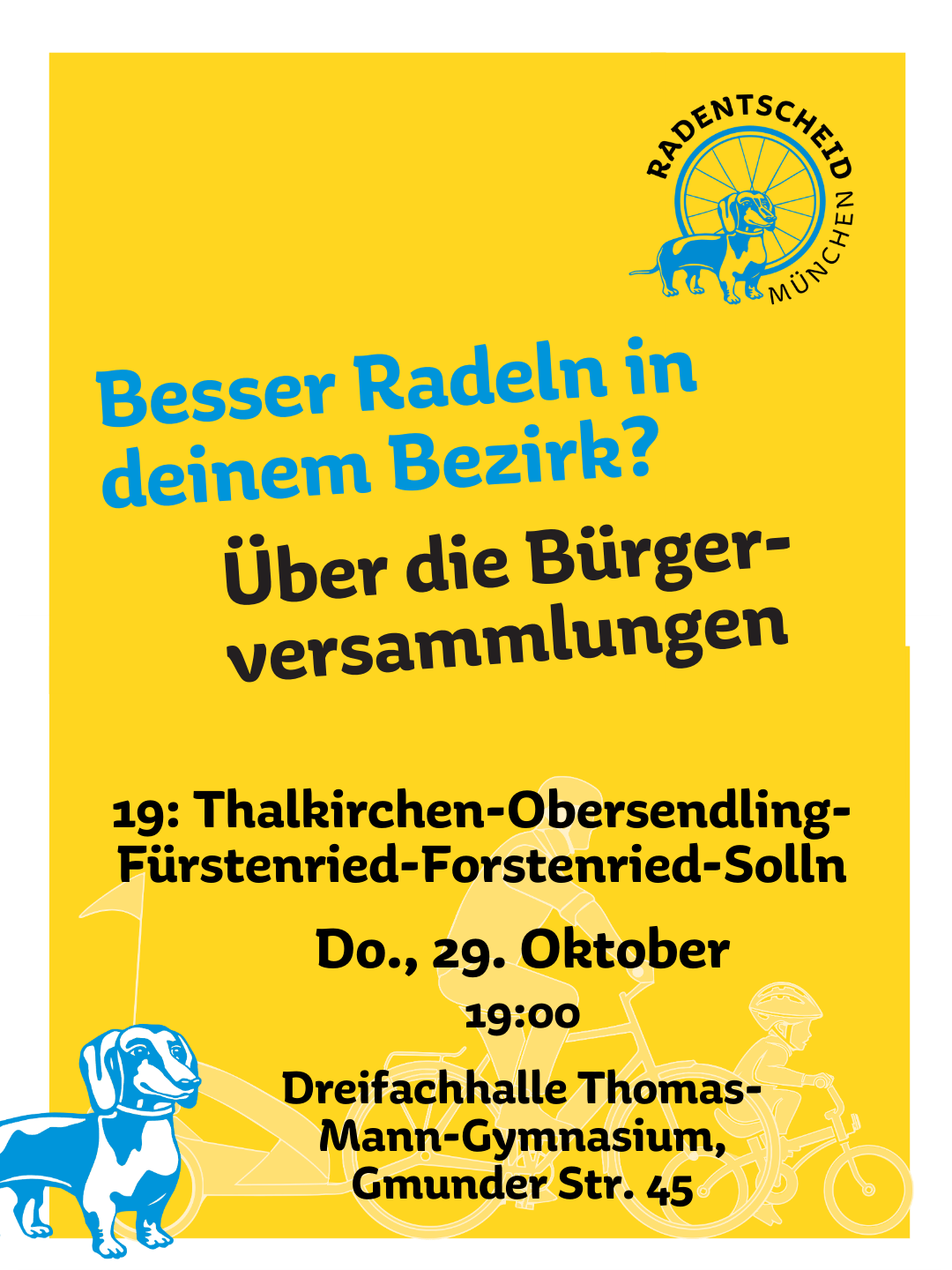 Mach mit! Bürgerversammlung 2026 BA 19 Thalkirchen-Obersendling-Forstenried-Fürstenried-Solln