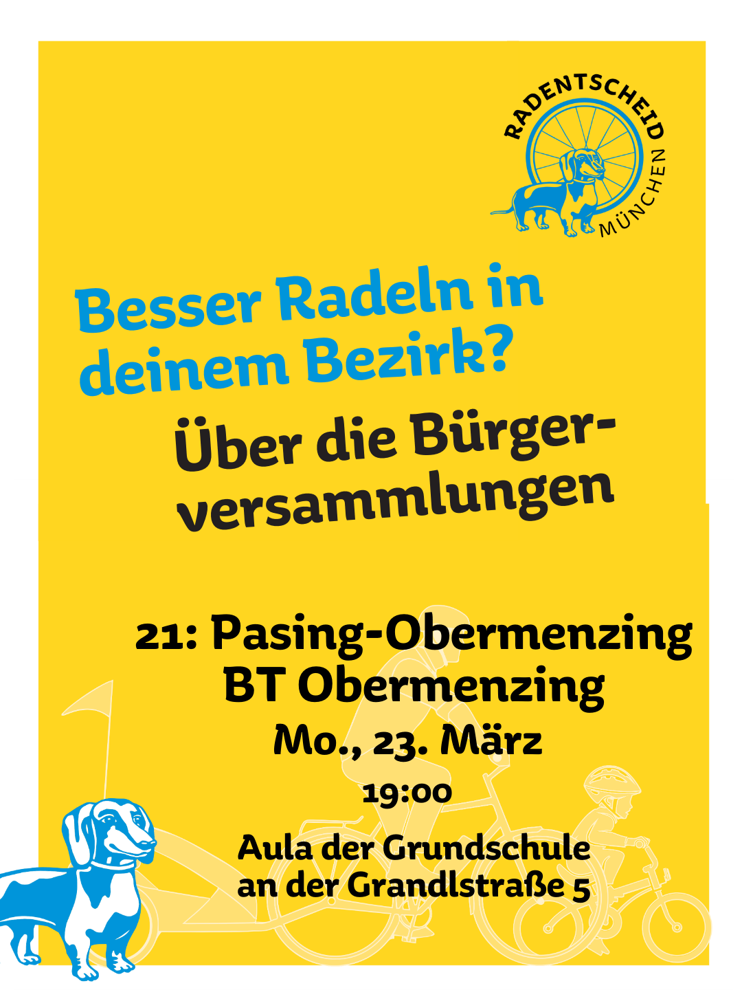 Bürgerversammlung 2026 BA 21 Pasing Obermenzing Bezirksteil Obermenzing