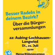 Deine Stimme dafür! Bürgerversammlung 2026 BA 22 Aubing-Lochhausen-Langwied