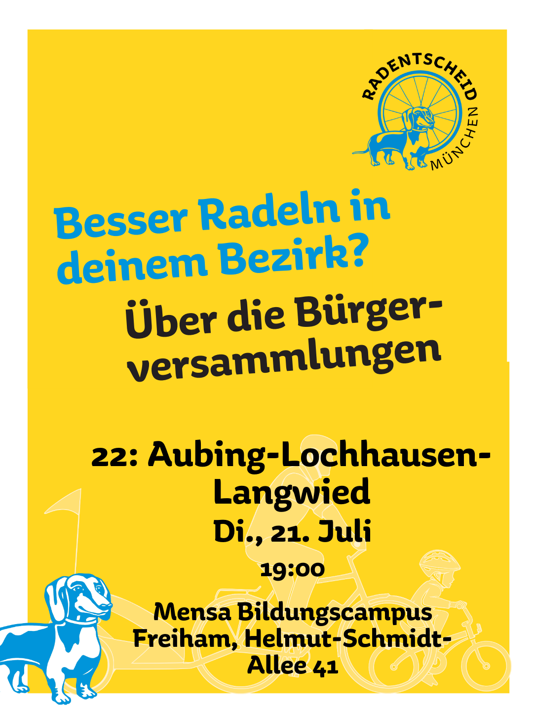Deine Stimme dafür! Bürgerversammlung 2026 BA 22 Aubing-Lochhausen-Langwied