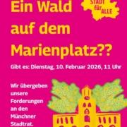 🌳 Ein Stadtwald mitten auf dem Marienplatz?!
